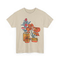 Plant Lover T-Shirt — Vintage Botanical Vases Illustration