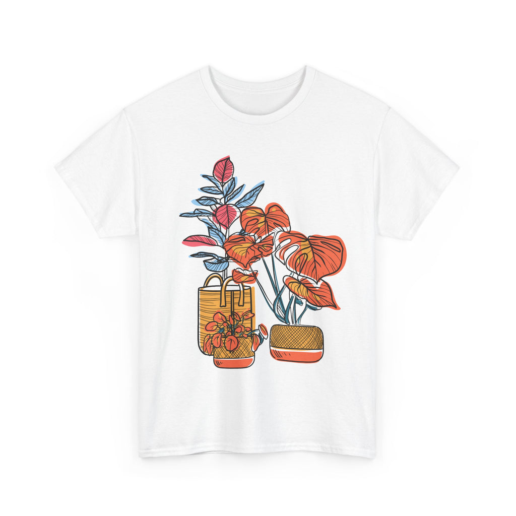 Plant Lover T-Shirt — Vintage Botanical Vases Illustration